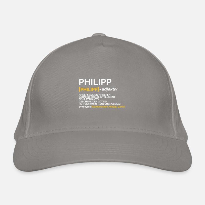 Philipp Bio-Baseballkappe