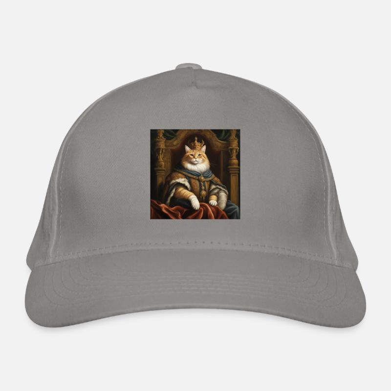 The Cat King Organic Baseball Cap