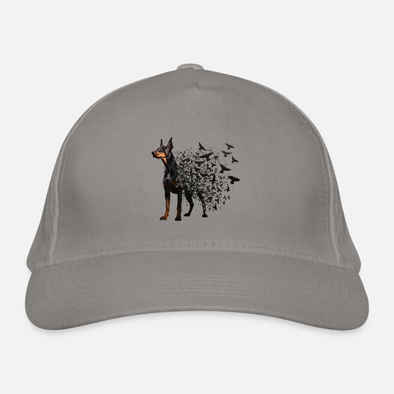 Dobermann Bio-Baseballkappe