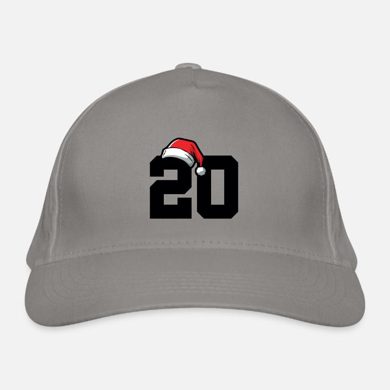 20 Numéro Noël Casquette classique bio