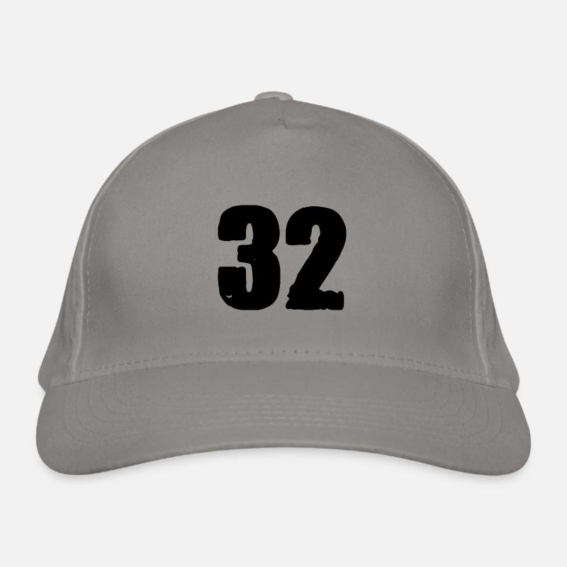 32 number jersey Organic Baseball Cap