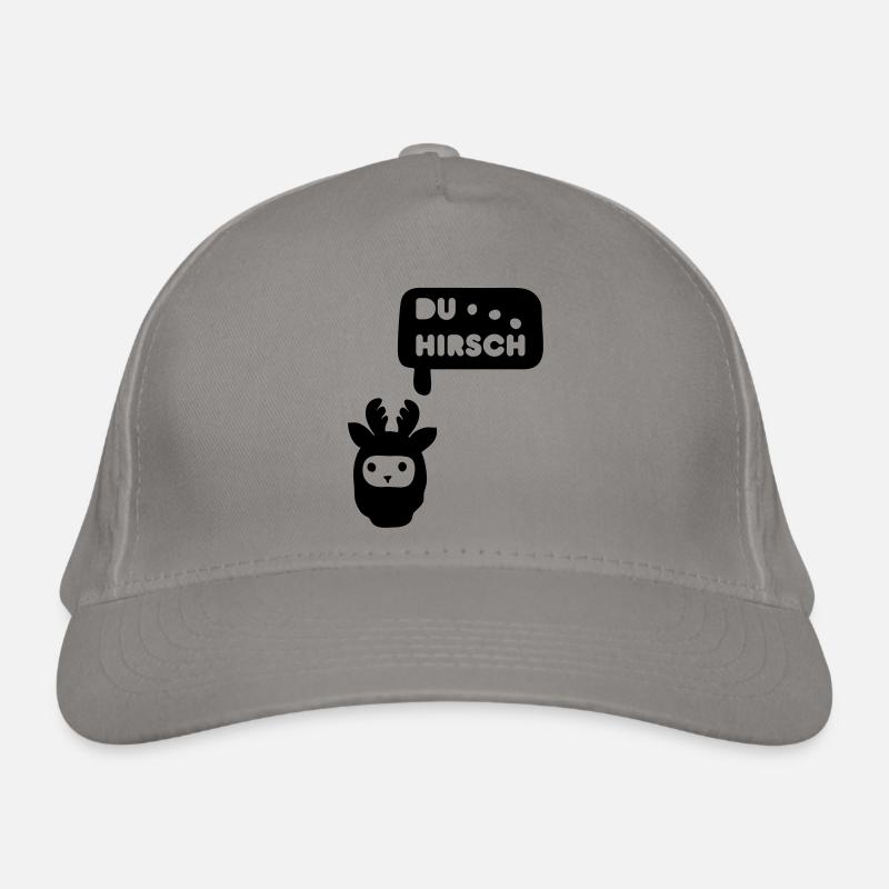 du hirsch Bio-Baseballkappe
