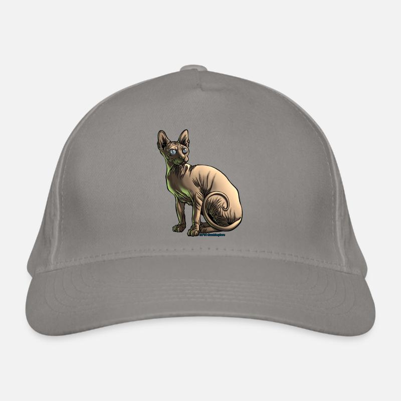 sushi le chat sphynx Casquette classique bio