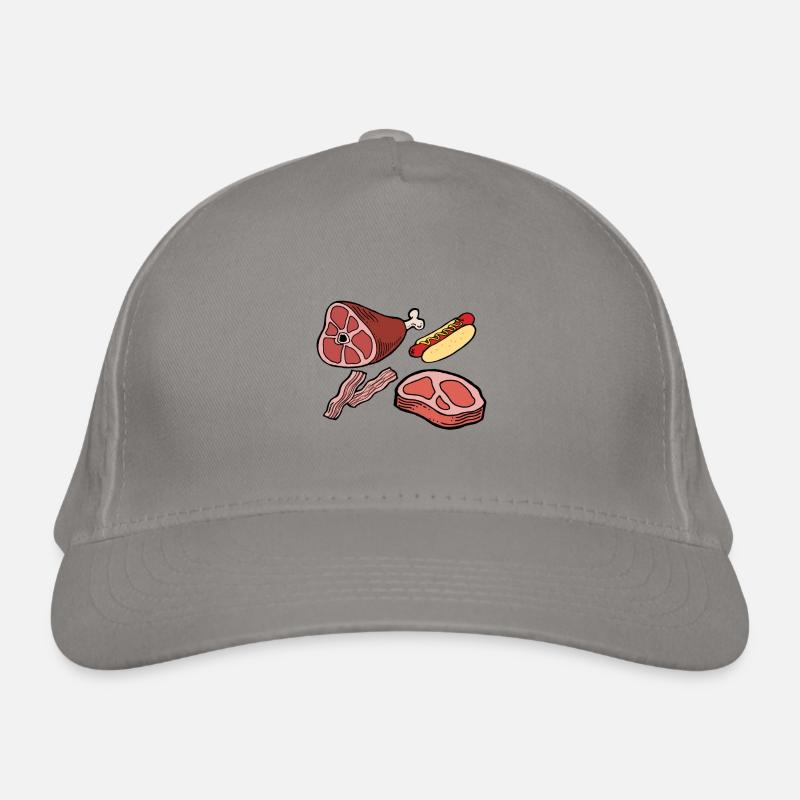 meat Organic Baseball Cap