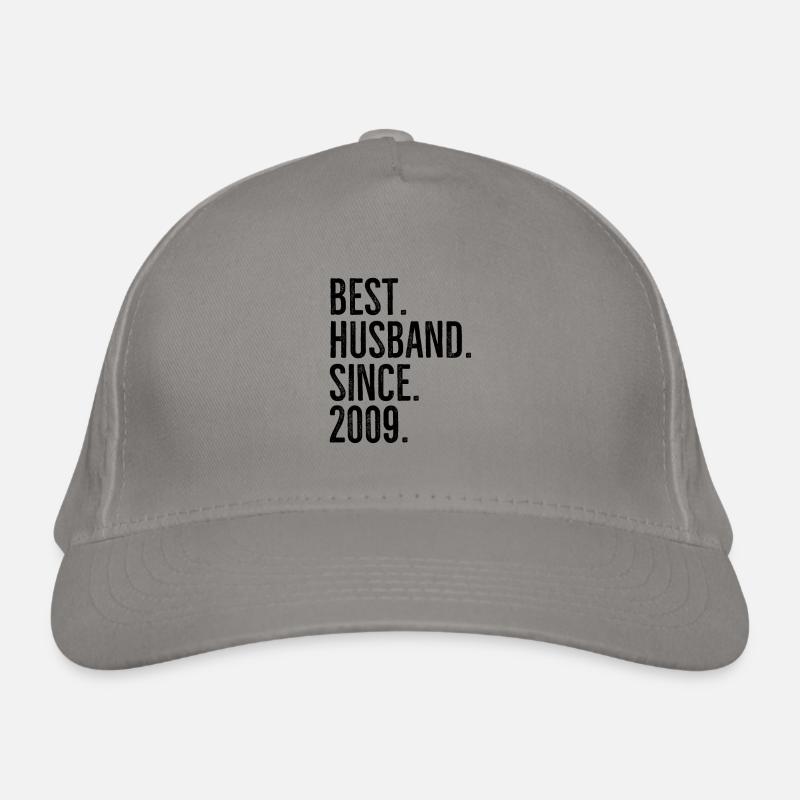 Bester Ehemann seit 2009 Bio-Baseballkappe