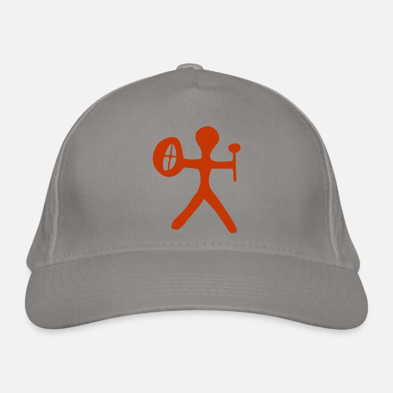 shaman drummer Organic Baseball Cap
