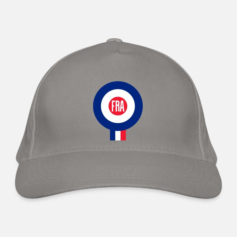 Frankreich Bio-Baseballkappe