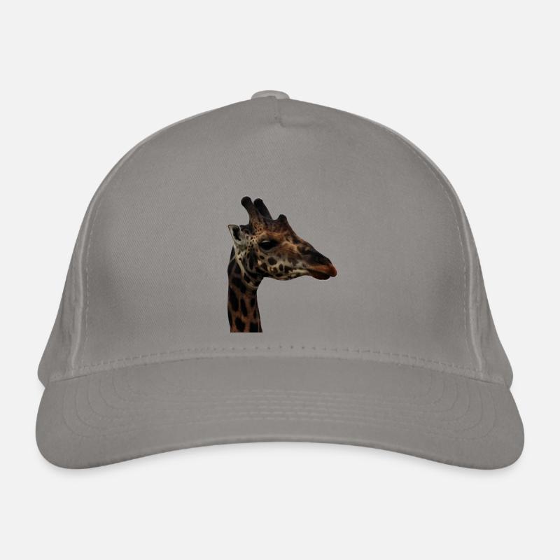 Porträt einer Giraffe Bio-Baseballkappe