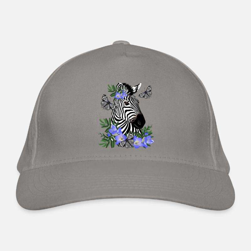 Zebra Bio-Baseballkappe
