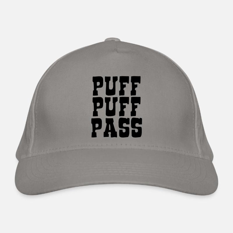 Puff Puff Pass - Smoking Rules for Dummies Organic Baseball Cap
