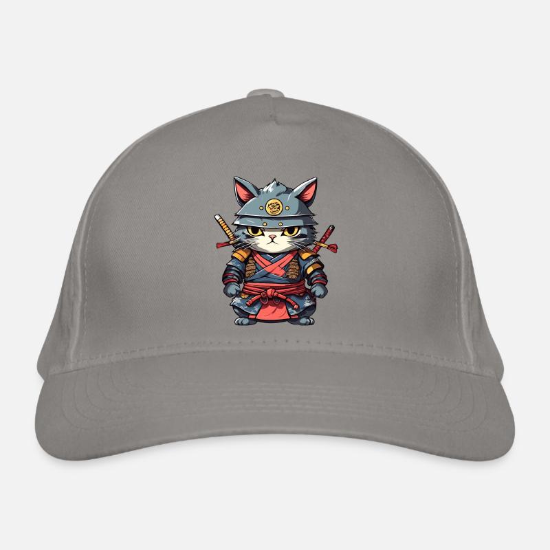 Samurai-Katze #17 Bio-Baseballkappe