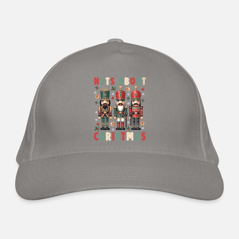 Nuts About Christmas Organic Baseball Cap