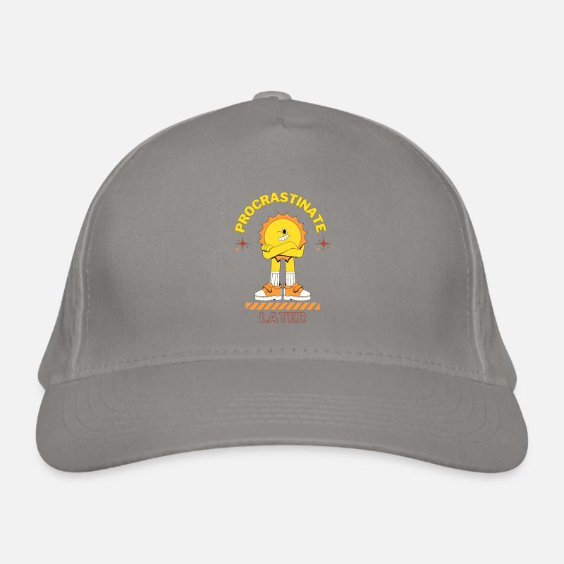 Procrastinate Later Organic Baseball Cap