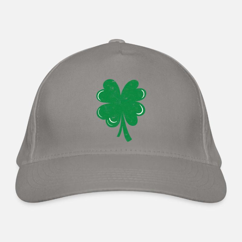 Four-leaf clover Organic Baseball Cap