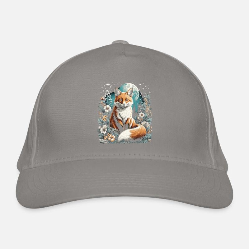 Cottagecore Esthétique Fox Casquette classique bio