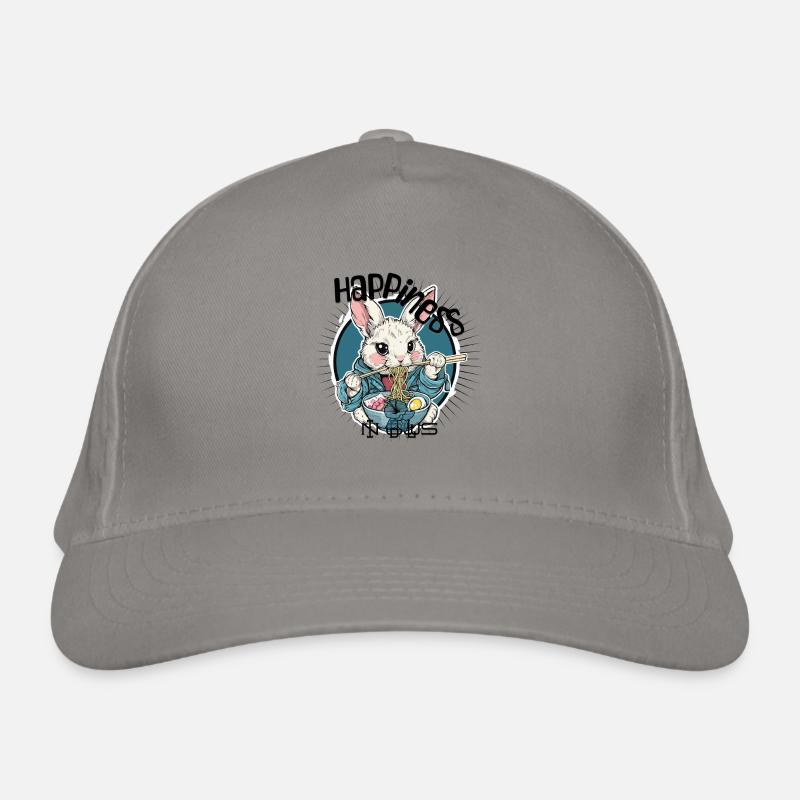 Ramen Asian Noodles Soup Easter Bunny Easter Gift Organic Baseball Cap