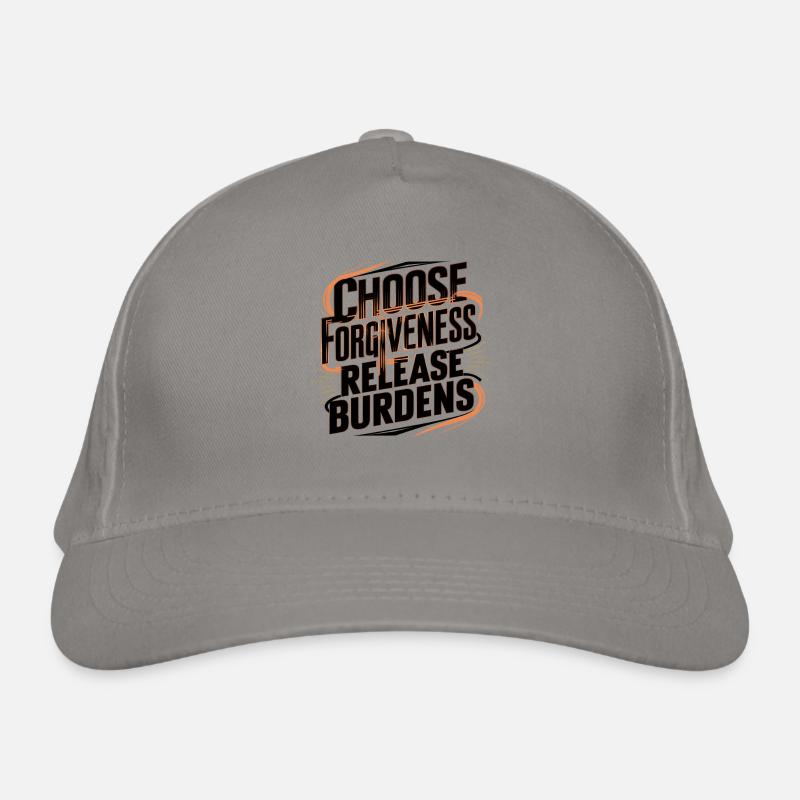 Choose Forgiveness Release Burdens Art Organic Baseball Cap