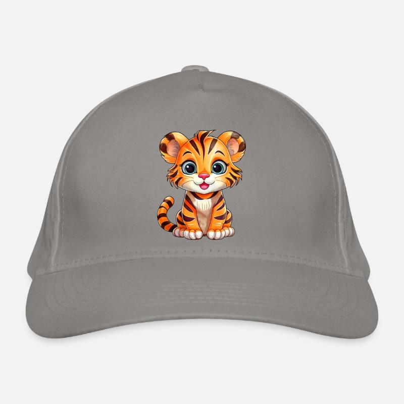 Kleiner Tiger Bio-Baseballkappe