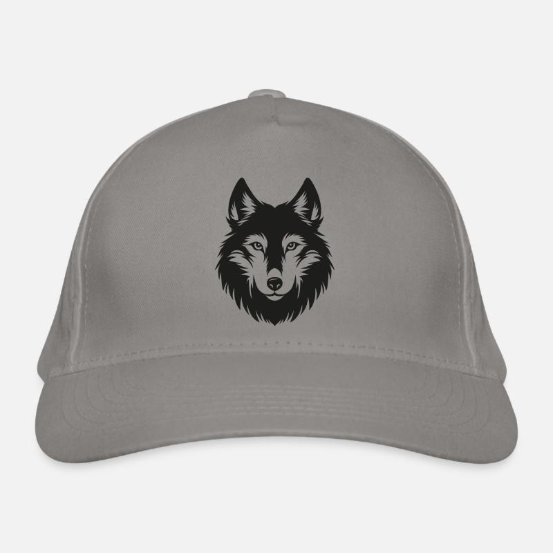 Wolf Bio-Baseballkappe