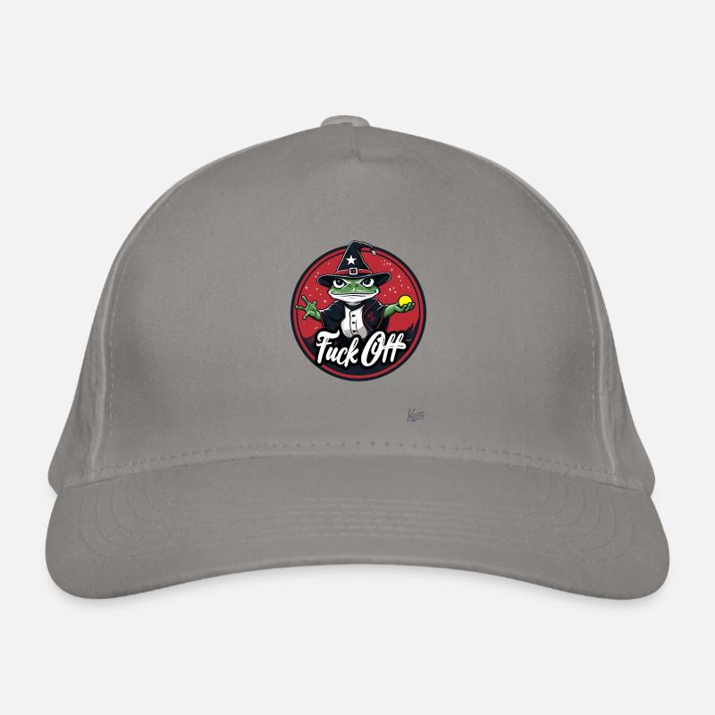 Frog Magician and a Magic One: Piss Off Organic Baseball Cap