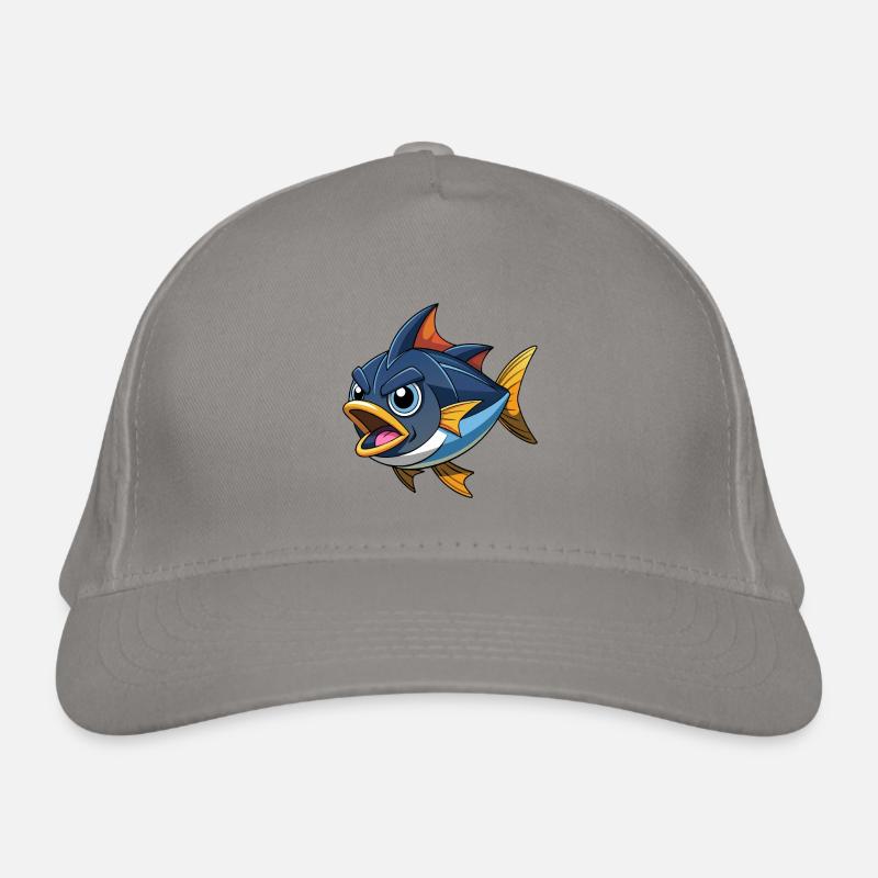 SCHWARZFLOSSEN-THUNFISCHVOGEL Bio-Baseballkappe