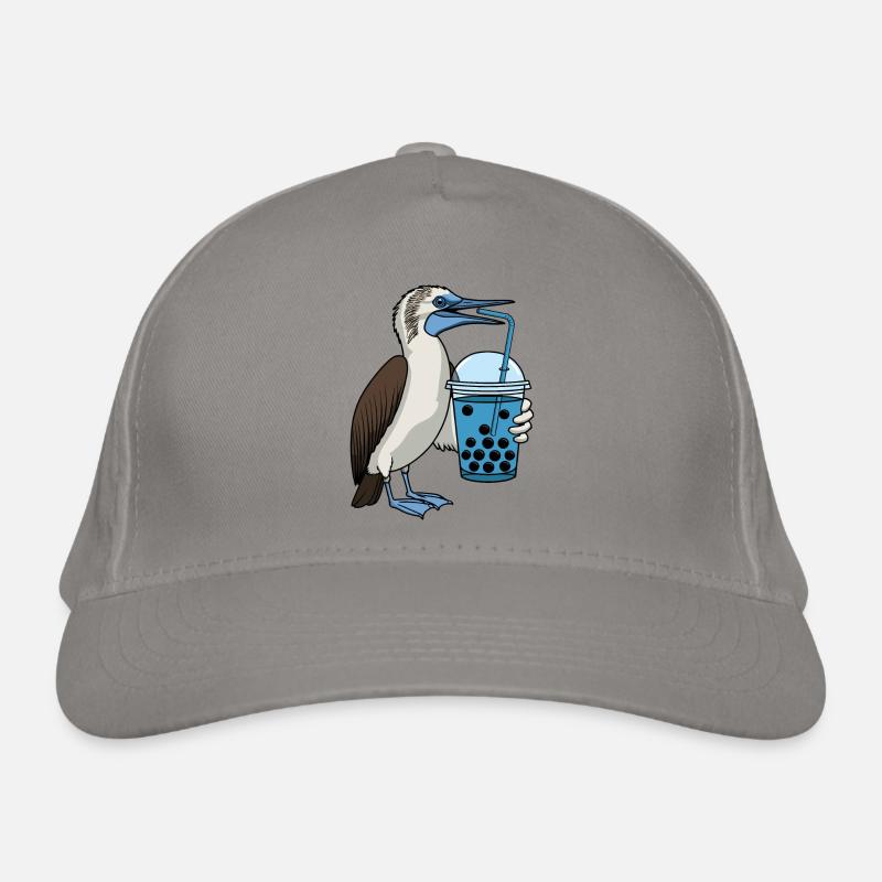 Fous à pieds bleus Bubble Tea Casquette classique bio
