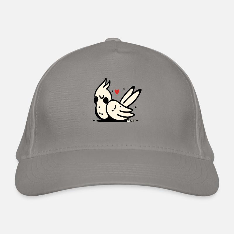 Schlafender Kakadu Bio-Baseballkappe