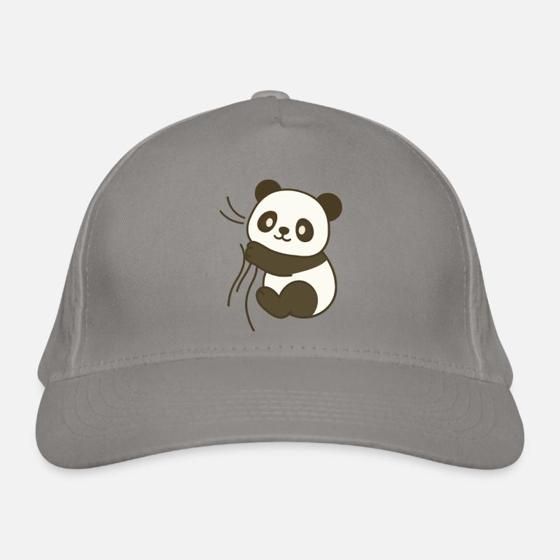 Panda Cuddly Organic Baseball Cap