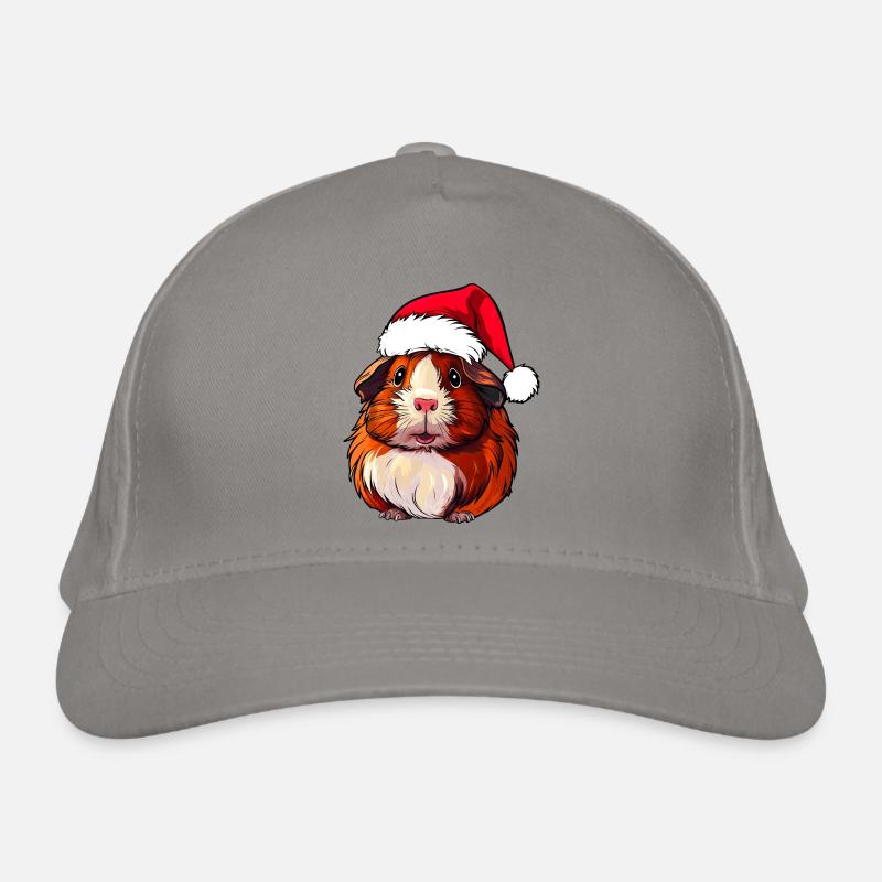 Cochon d'Inde du Père Noël Casquette classique bio
