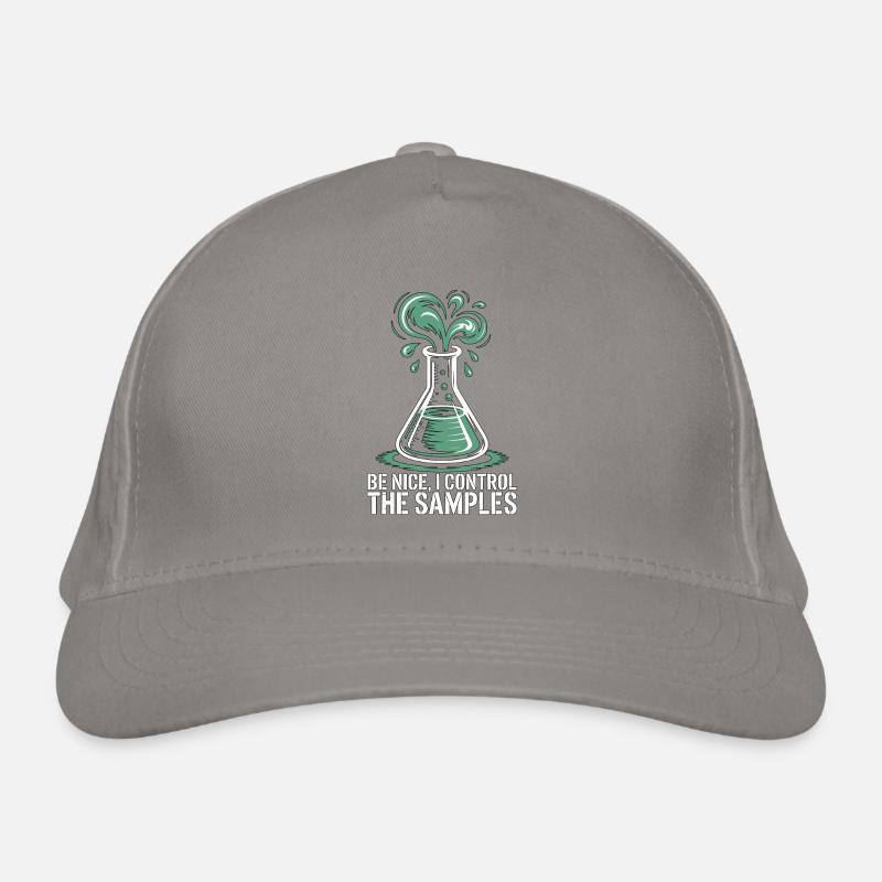 Lab Technician Be Nice I Control Laboratory Work Organic Baseball Cap