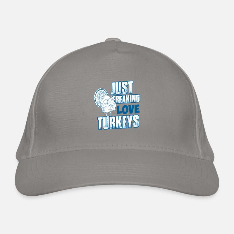 J’adore les dindes - pour les amis dindons Casquette classique bio