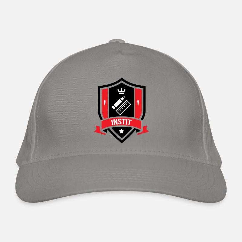 Blason Instit : L'Insigne des Maîtres d'École ! Casquette classique bio