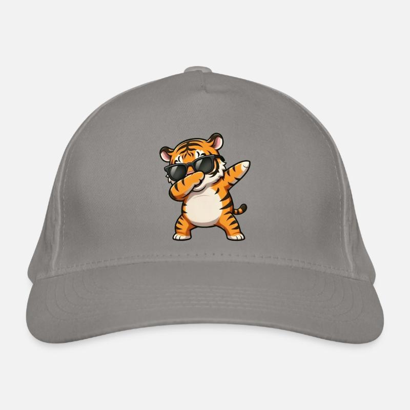 Tigre-tamponnage Casquette classique bio