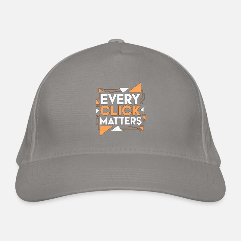 UX/UI Designer Every Click Matters Web Designer Bio-Baseballkappe