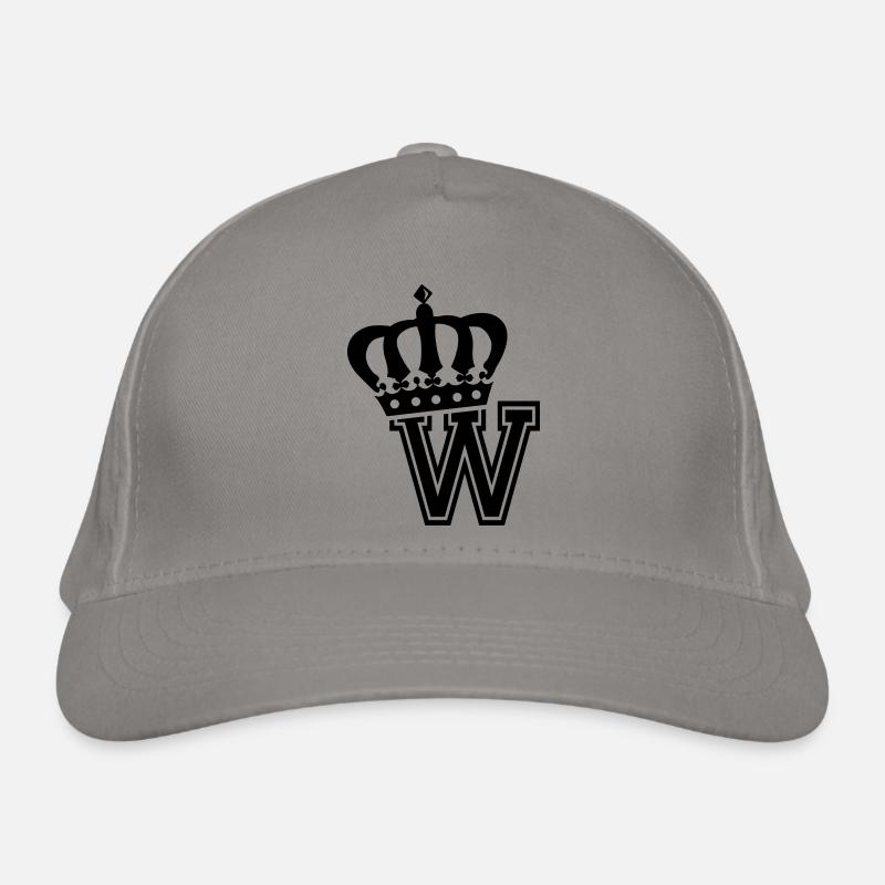 Buchstabe W Bio-Baseballkappe