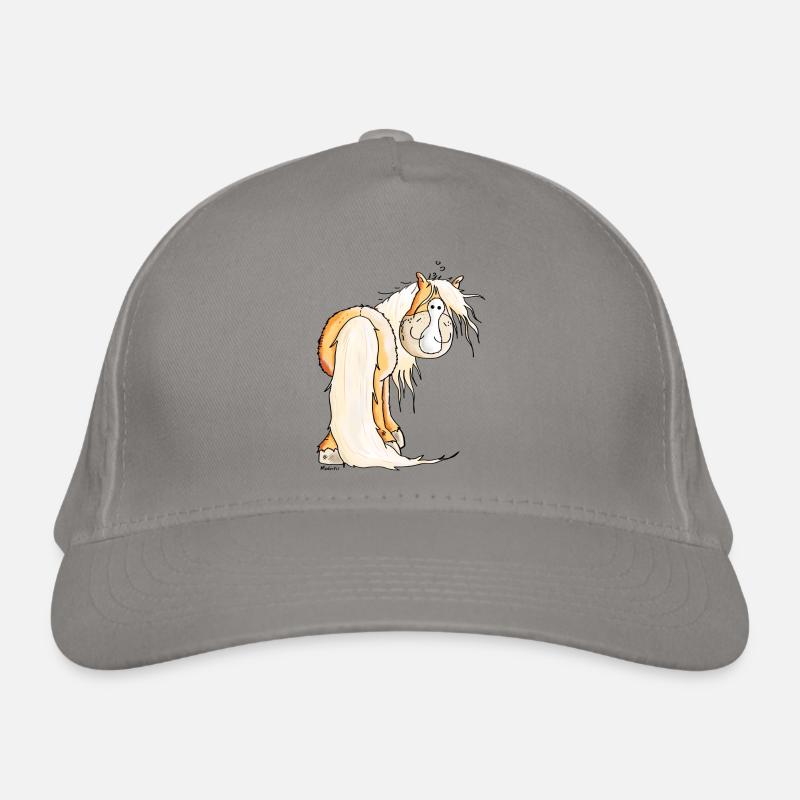Goldiger Haflinger Bio-Baseballkappe