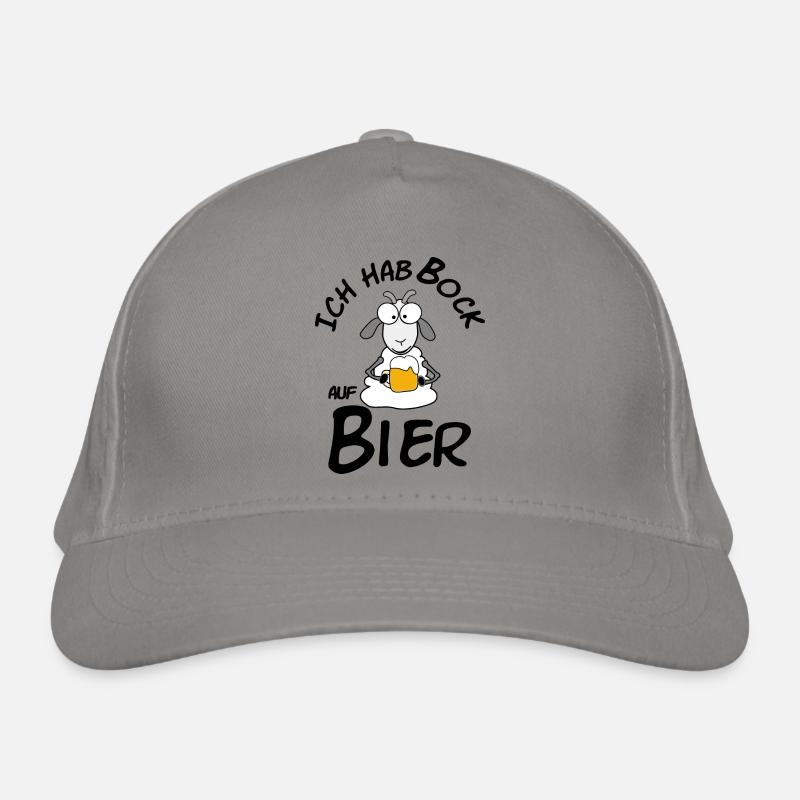 Statement Bier Bio-Baseballkappe