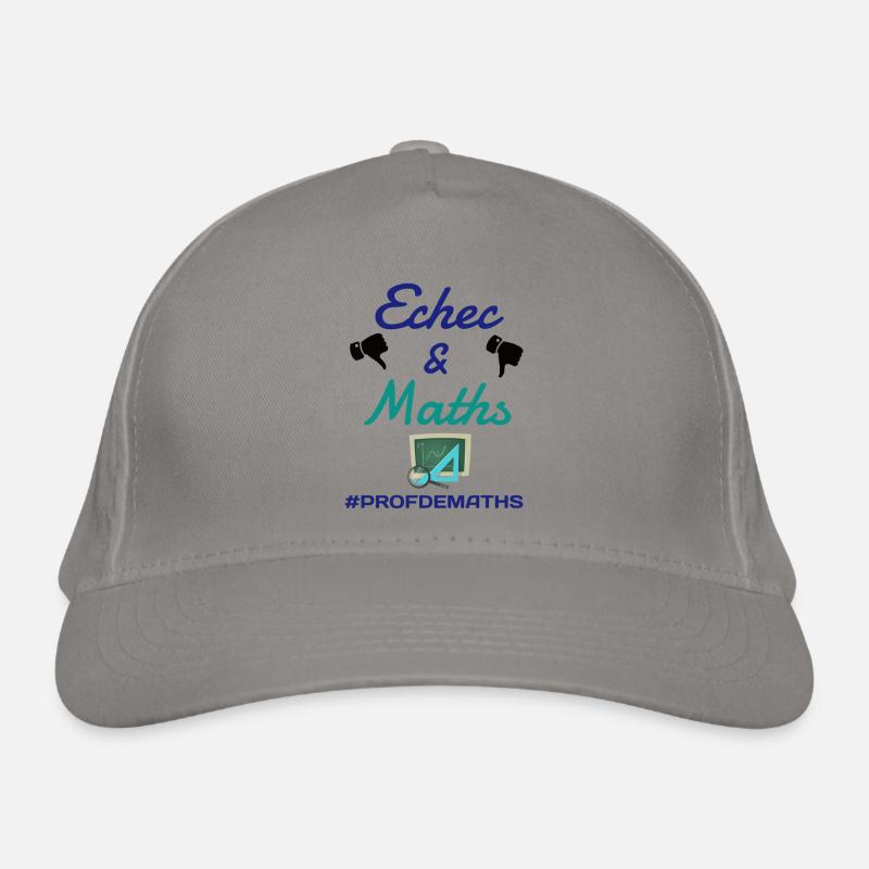 Idée cadeau prof de maths Casquette classique bio