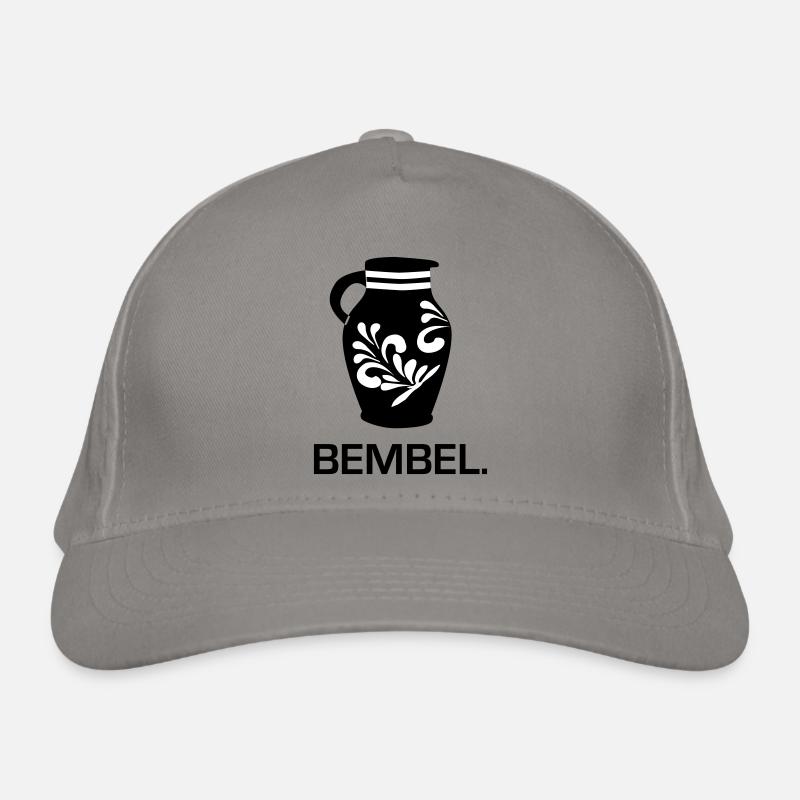 Hessian apple wine Bembel - Organic Baseball Cap - light grey