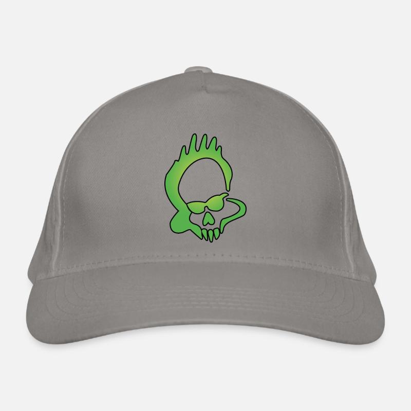 manslayergreenlogo Bio-Baseballkappe