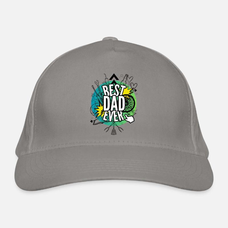Best dad ever Organic Baseball Cap
