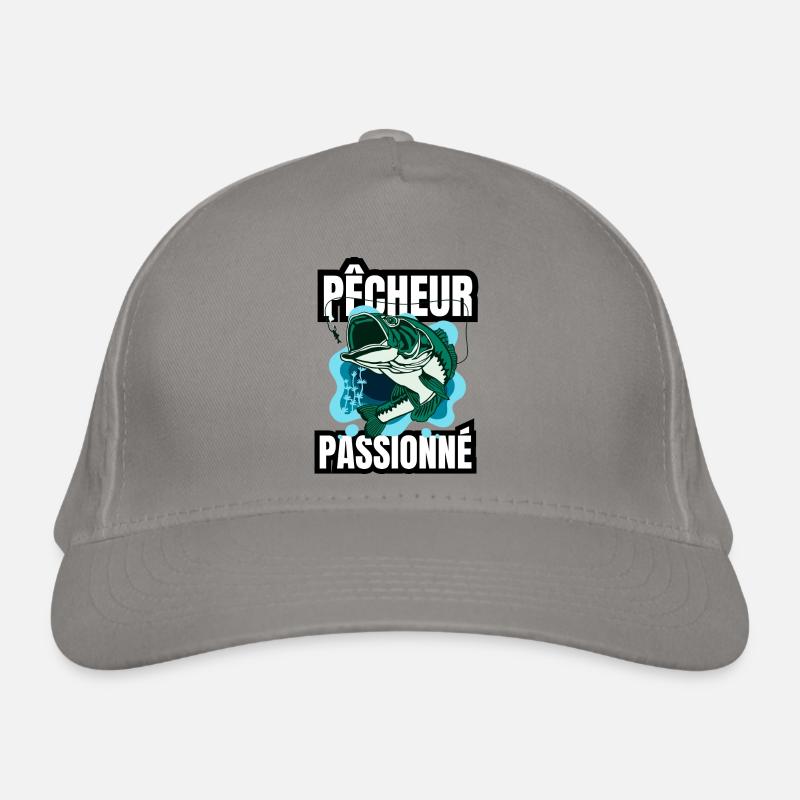 pêcheur passionné Casquette classique bio