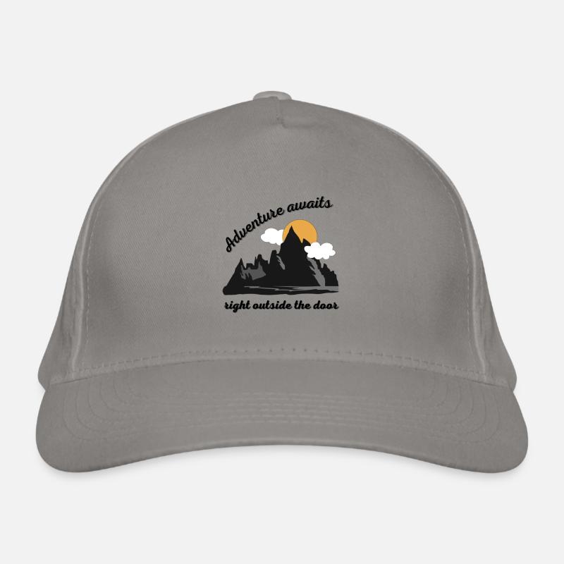 L'aventure vous attend juste devant la porte Casquette classique bio