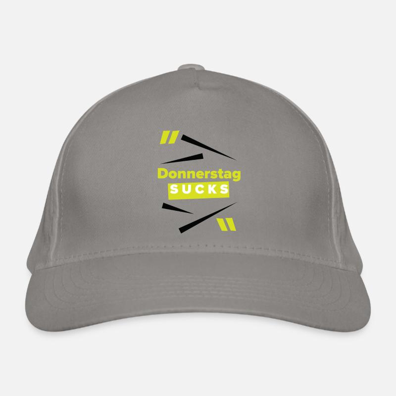 Donnerstag sucks oder Donnerstag ein Lieblingstag? Bio-Baseballkappe