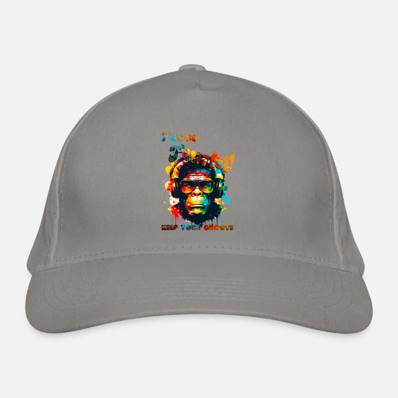 I'm so Funky. keep your groove. Singe Casquette classique bio