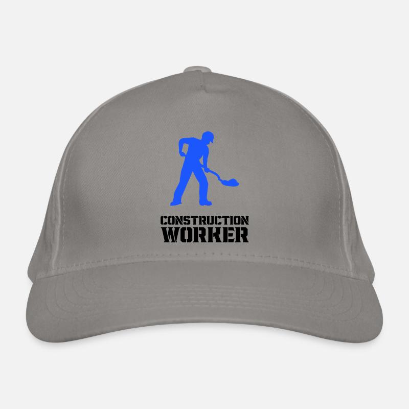 Ouvrier du bâtiment Ouvrier de chantier Casquette classique bio