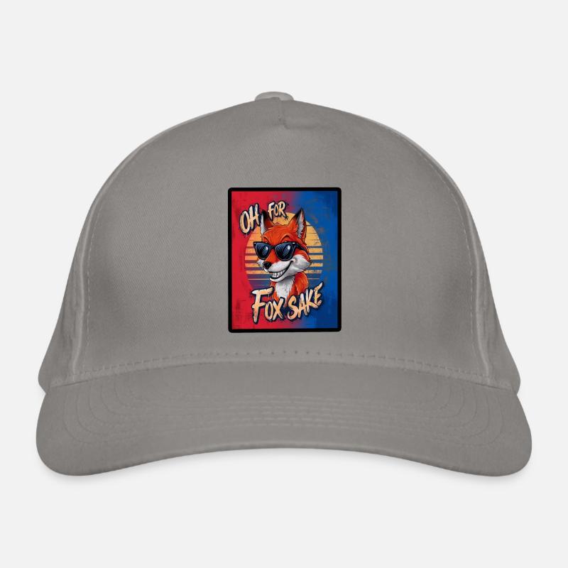 Oh For Fox Sake Casquette classique bio