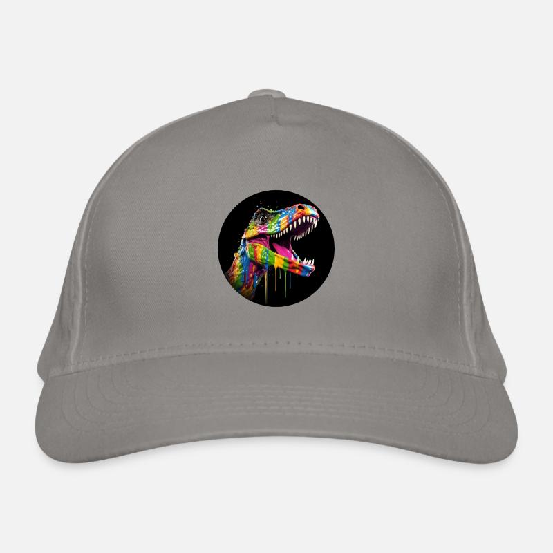 T Rex coloré5 Casquette classique bio