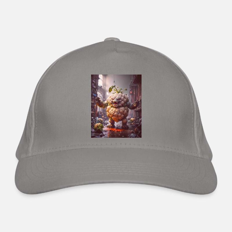 vegetables downfall Apocalypse Monster cauliflower Organic Baseball Cap