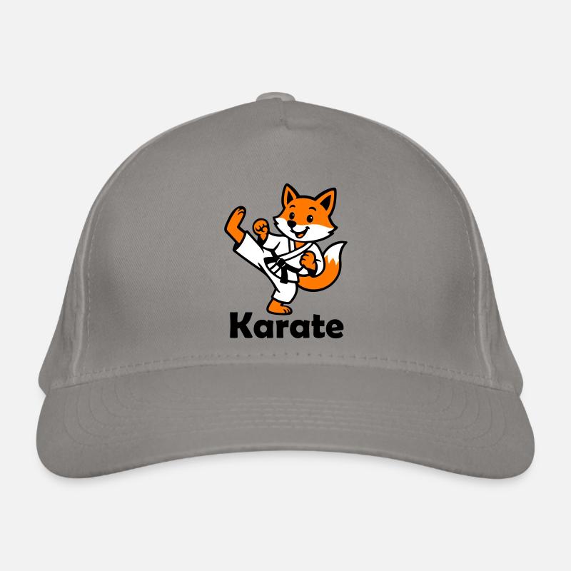 Karate Fox Organic Baseball Cap